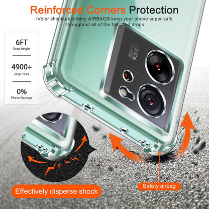 Hoesje voor Xiaomi 13T Pro / 13T, Techsuit, Schokbestendig Helder, Transparant