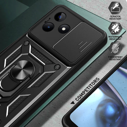 Hoes voor Xiaomi 14, Techsuit, CamShield, Roze
