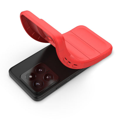 Case for Xiaomi 14, Techsuit, Magic Shield, Burgundy