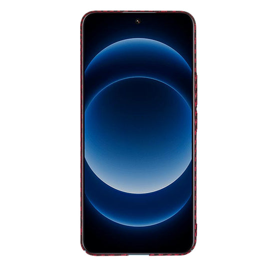 Hoes voor Xiaomi 14 Ultra, Techsuit, Carbonite FiberShell, Rood