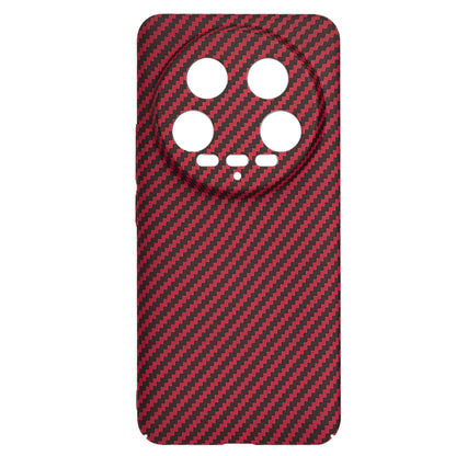 Hoes voor Xiaomi 14 Ultra, Techsuit, Carbonite FiberShell, Rood