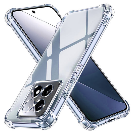 Hoes voor Xiaomi 14T Pro, Techsuit, Schokbestendig Transparant