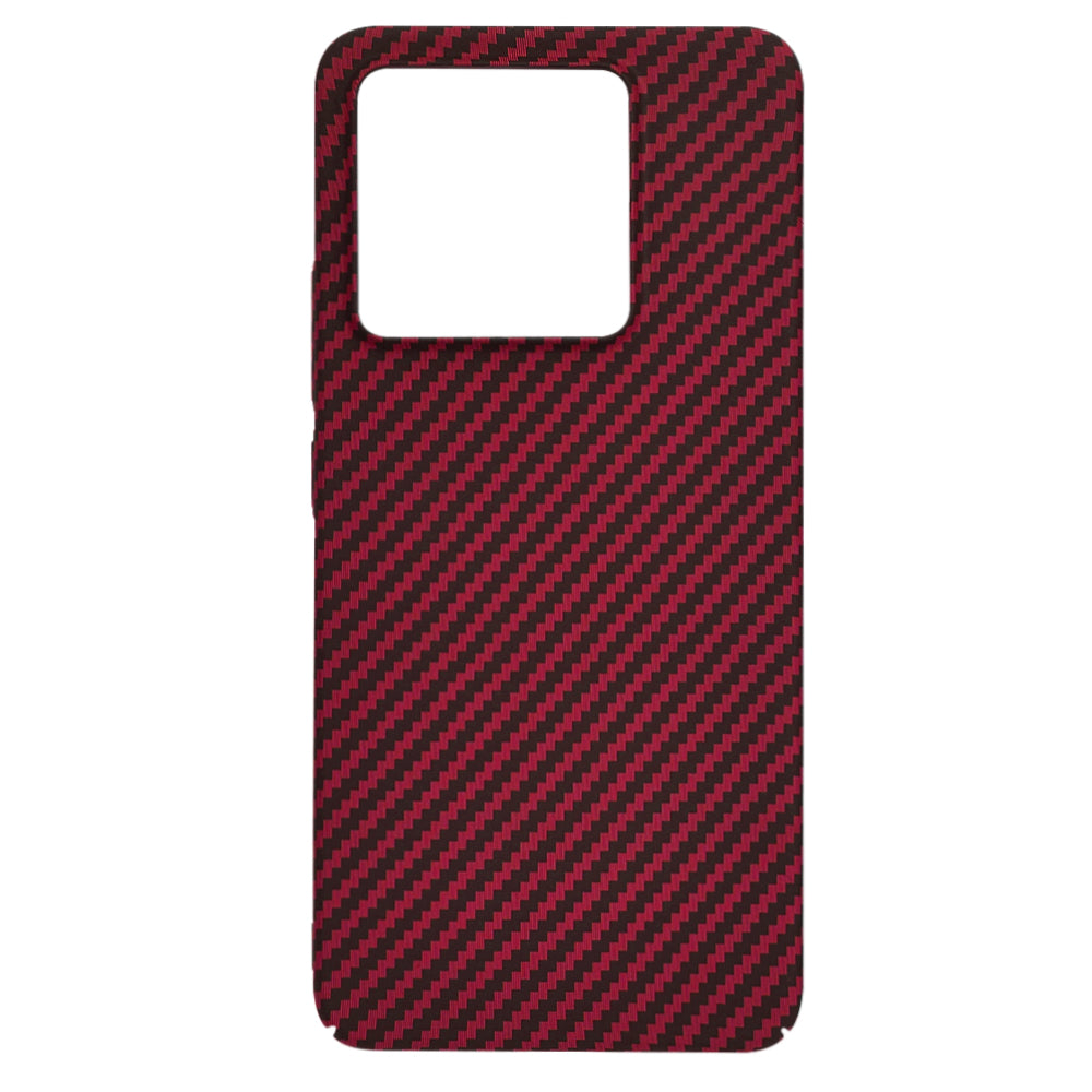 Hoesje voor Xiaomi 14T, Techsuit, Carbonite FiberShell, Rood
