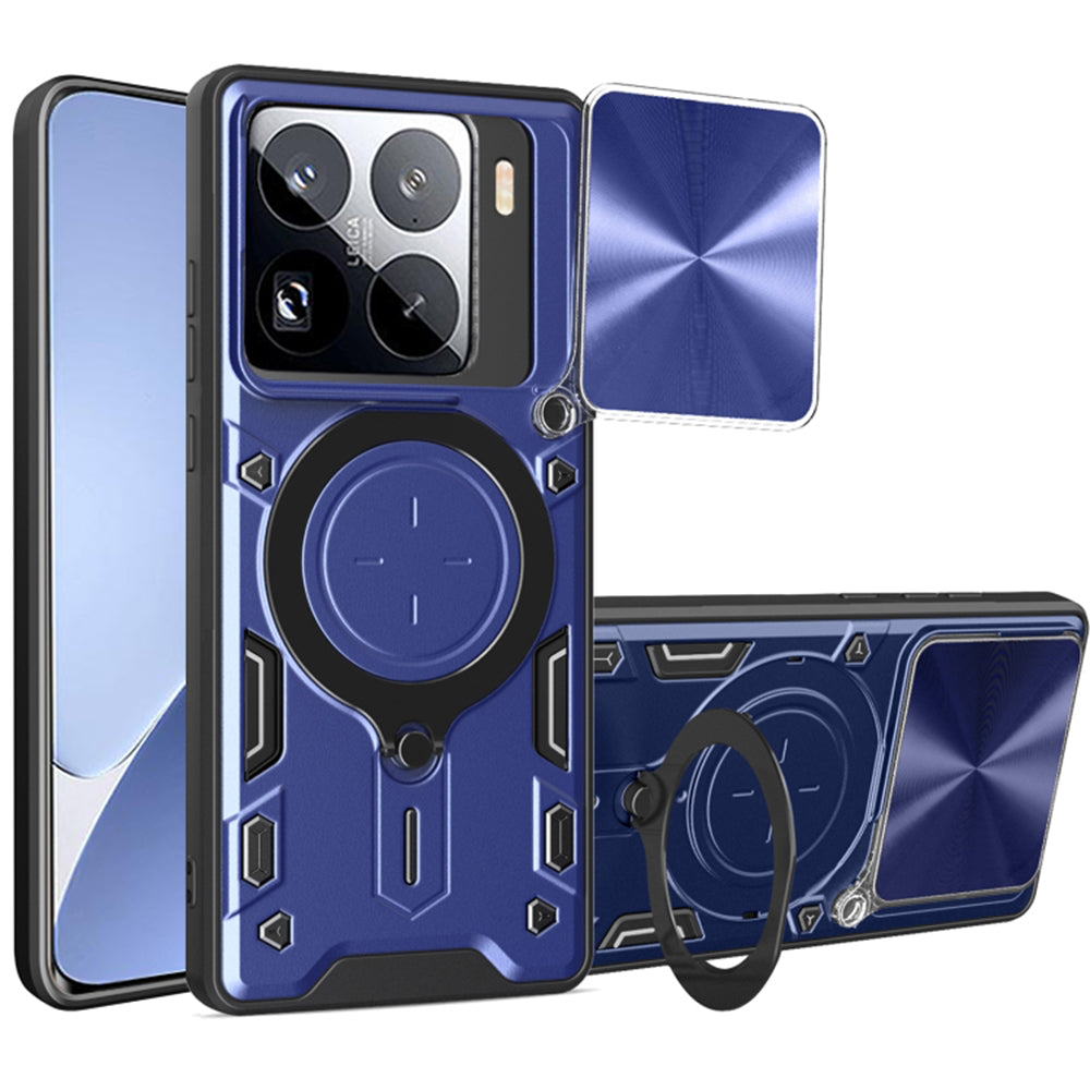 Hoes voor Xiaomi 15 Pro, Techsuit, CamGuard Pro, Blauw