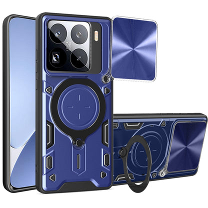Hoes voor Xiaomi 15 Pro, Techsuit, CamGuard Pro, Blauw