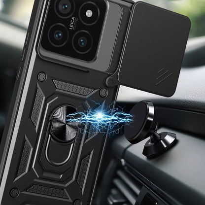 Hoes voor Xiaomi 15 Pro, Techsuit, CamShield, Zwart