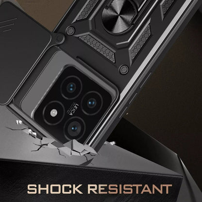 Hoes voor Xiaomi 15 Pro, Techsuit, CamShield, Zwart