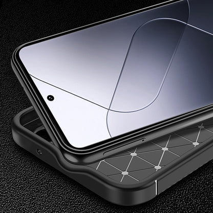 Hoes voor Xiaomi 15 Pro, Techsuit, CarbonFiber, Zwart
