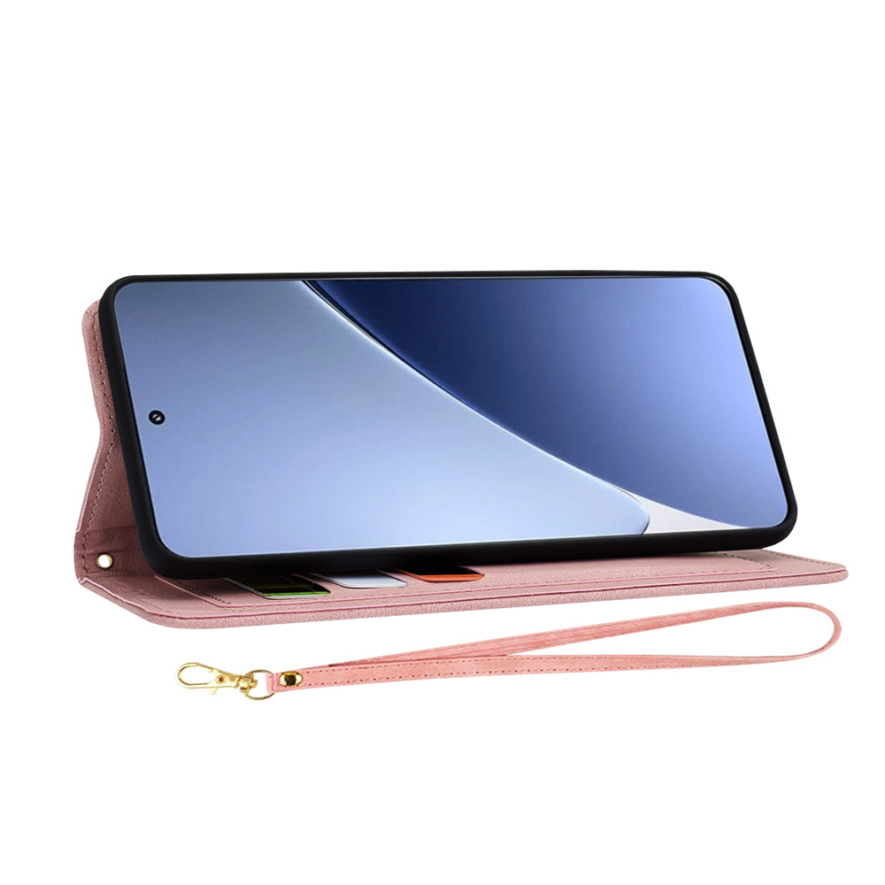 Hoesje voor Xiaomi 15 Pro, Techsuit, FlipCraft, Roze