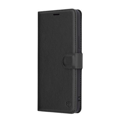 Hoes voor Xiaomi 15 Pro, Techsuit, Leather Folio, Zwart