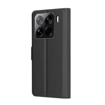 Hoes voor Xiaomi 15 Pro, Techsuit, Leather Folio, Zwart