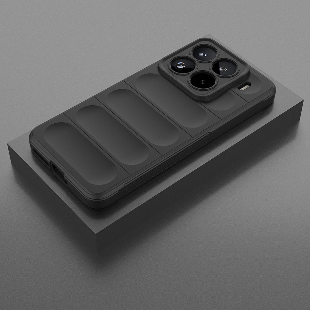 Hoesje voor Xiaomi 15 Pro, Techsuit, Magic Shield, Zwart