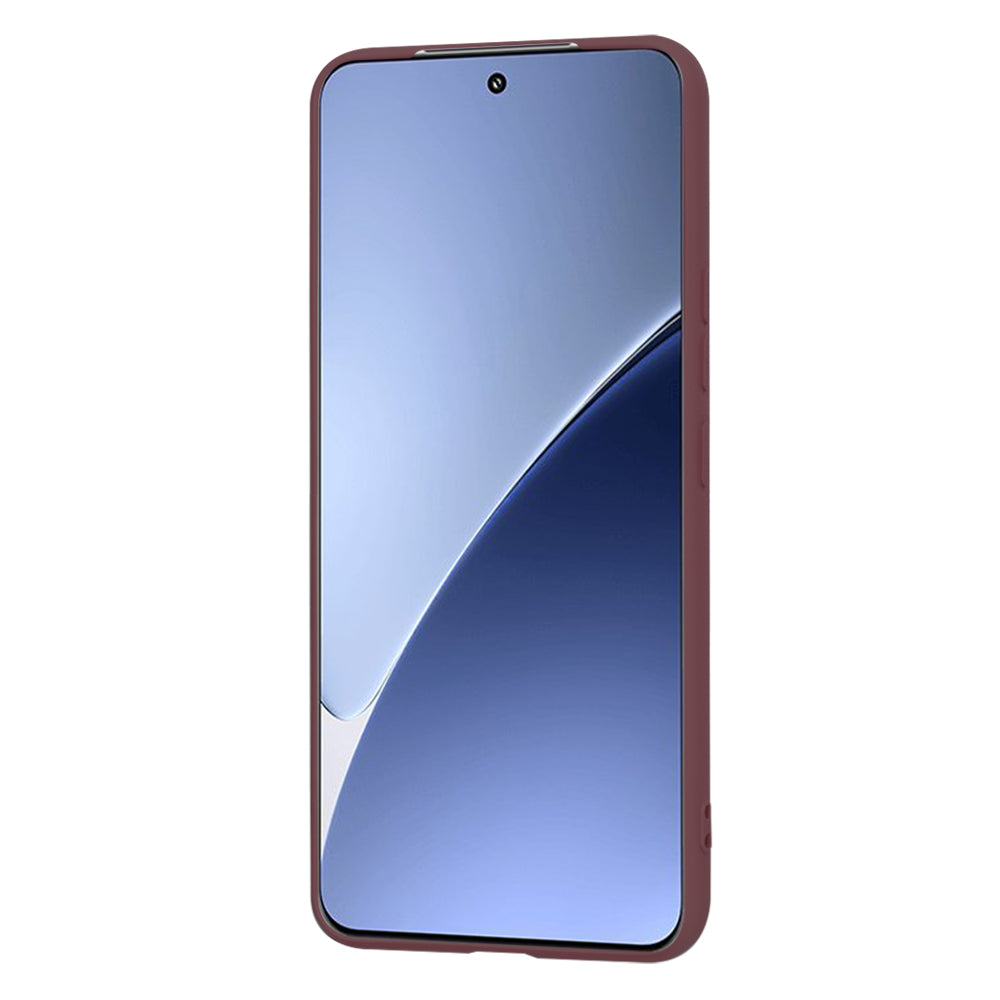 Hoesje voor Xiaomi 15 Pro, Techsuit, SoftFlex, Wijnrood