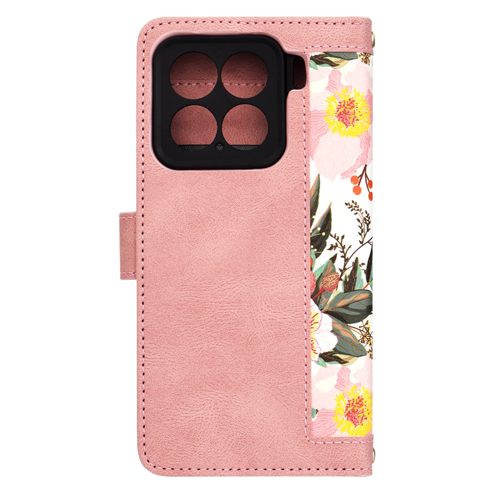 Hoesje voor Xiaomi 15, Techsuit, FlipCraft, Roze