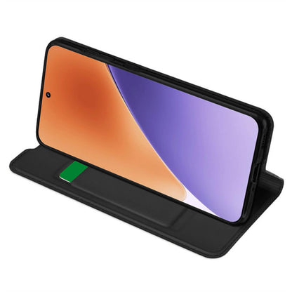 Hoes voor Xiaomi 15, Techsuit, Magskin Book, Zwart