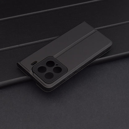Hoes voor Xiaomi 15, Techsuit, Magskin Book, Zwart
