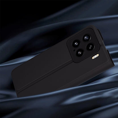Hoes voor Xiaomi 15, Techsuit, Magskin Book, Zwart