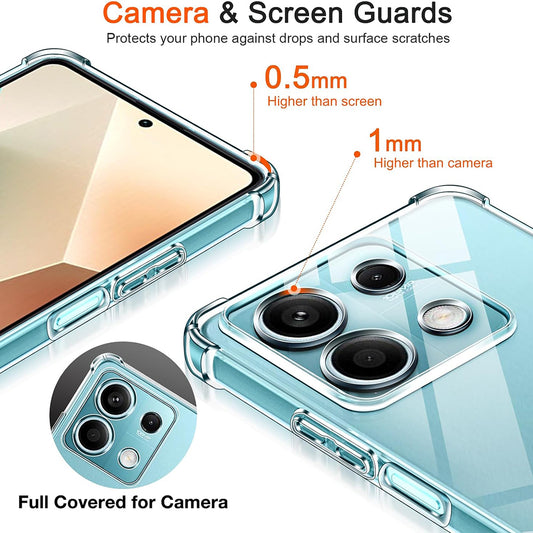 Hoesje voor Xiaomi 15, Techsuit, Schokbestendig Helder, Transparant