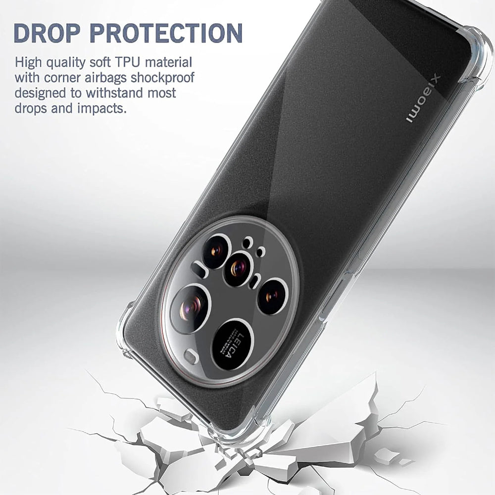 Hoes voor Xiaomi 15 Ultra, Techsuit, Schokbestendig Transparant