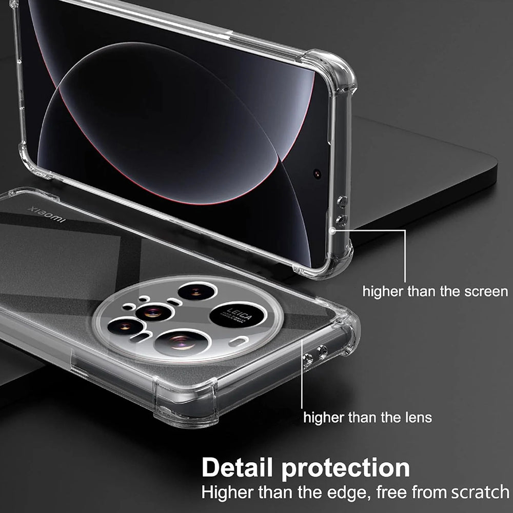 Hoes voor Xiaomi 15 Ultra, Techsuit, Schokbestendig Transparant