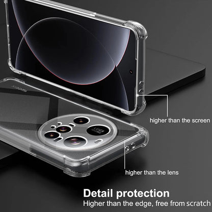Hoes voor Xiaomi 15 Ultra, Techsuit, Schokbestendig Transparant