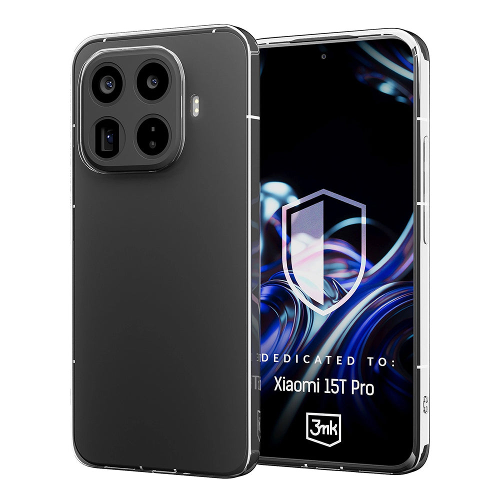 Case for Xiaomi 15T Pro, 3MK, Clear, Transparent