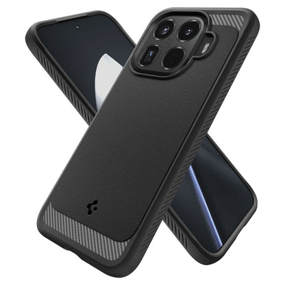 Case for Xiaomi 15T Pro, Spigen, Rugged Armor, Black ACS11152