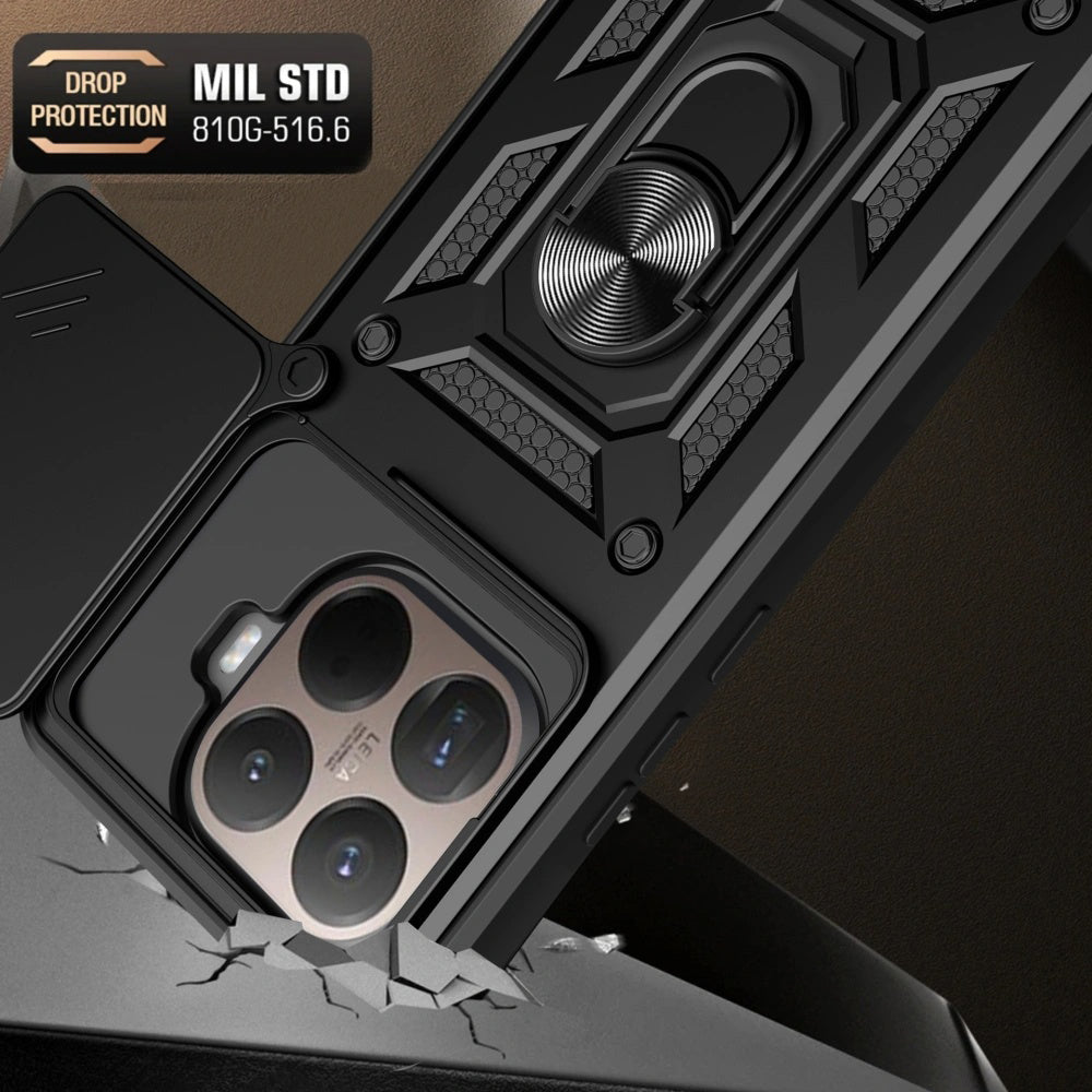 Hoes voor Xiaomi 15T Pro, Techsuit, CamShield, Blauw