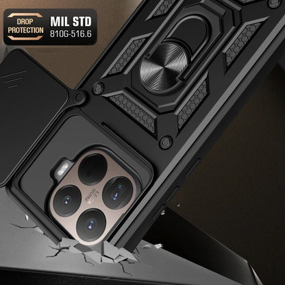 Hoes voor Xiaomi 15T Pro, Techsuit, CamShield, Blauw