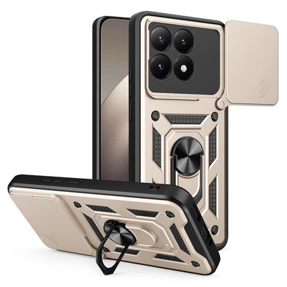 Hoes voor Xiaomi 15T, Techsuit, CamShield, Goud