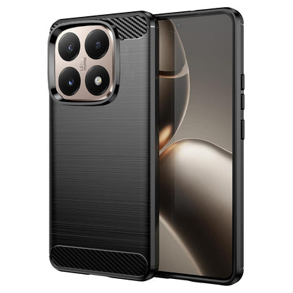 Hoes voor Xiaomi 15T, Techsuit, Carbon, Zwart
