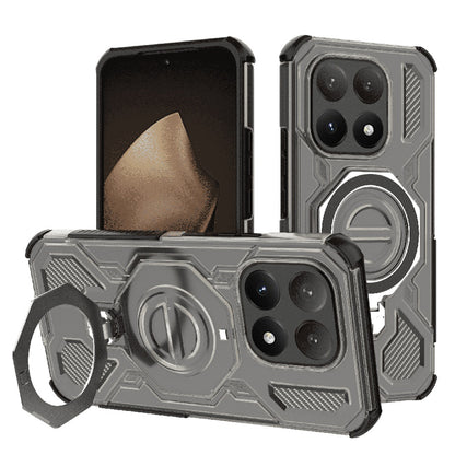 Hoes voor Xiaomi 15T, Techsuit, Carbon Shield Pro, Lichtzwart