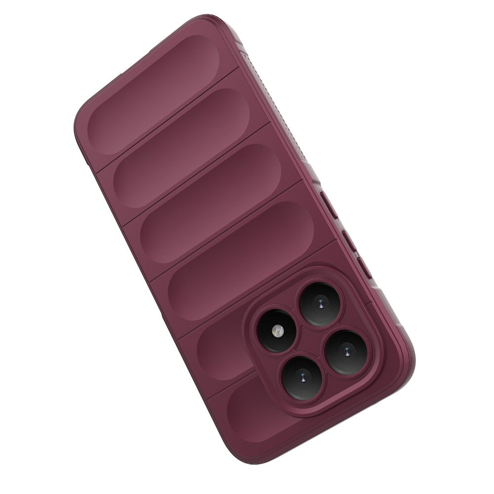 Hoes voor Xiaomi 15T, Techsuit, Magic Shield, Kersenrood