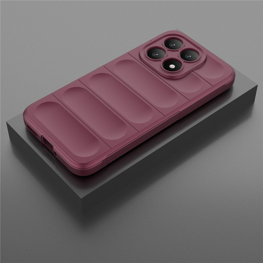 Hoes voor Xiaomi 15T, Techsuit, Magic Shield, Kersenrood