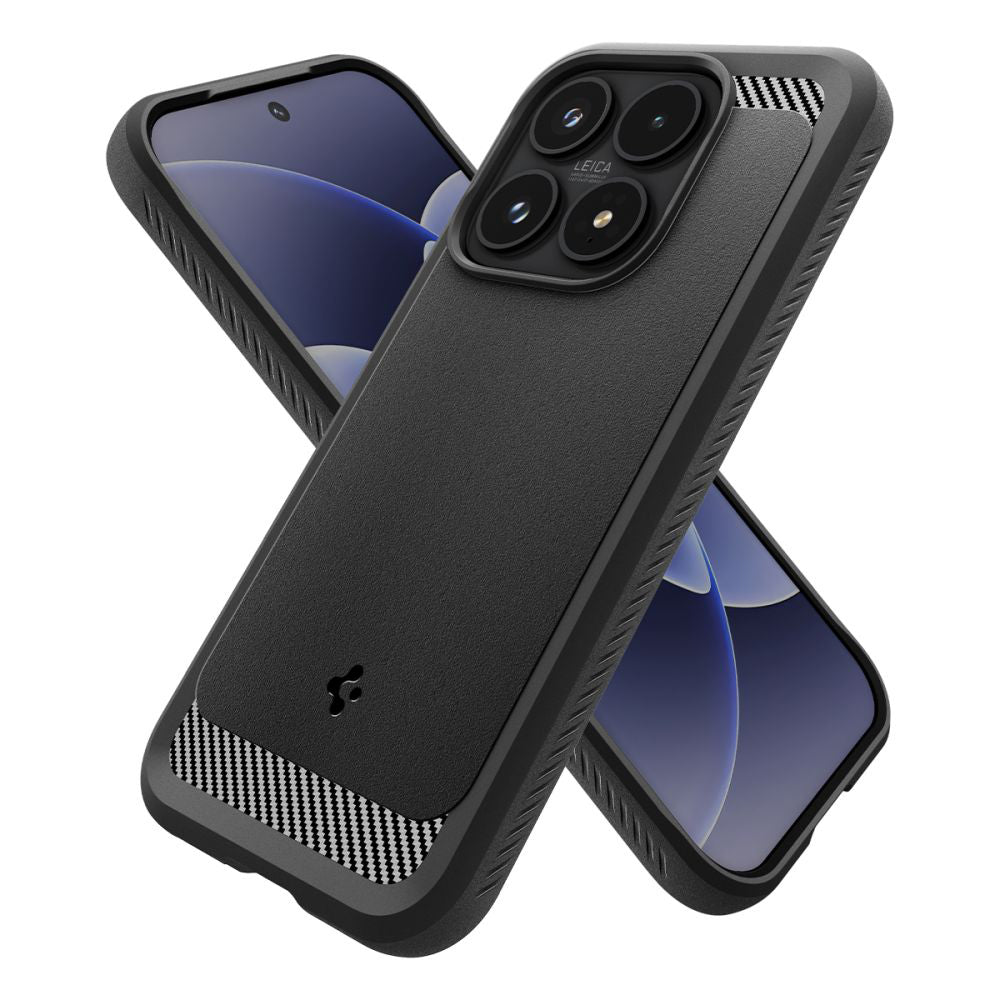 Case for Xiaomi 17, Spigen, Rugged Armor, Matte Black ACS10458