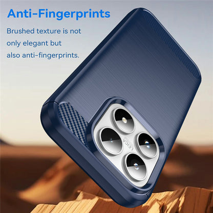 Hoes voor Xiaomi 17, Techsuit, Carbon, Blauw