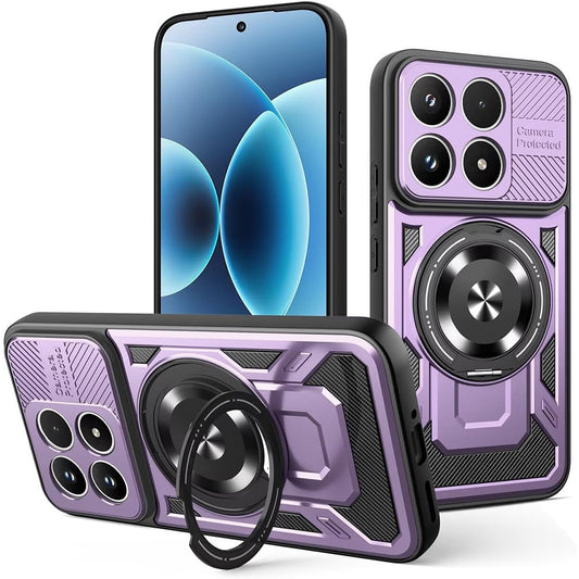 Hoes voor Xiaomi 17, Techsuit, RuggedCam, Paars