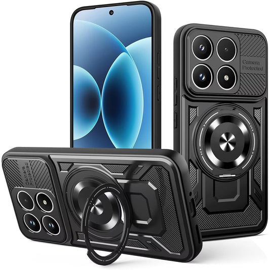 Hoes voor Xiaomi 17, Techsuit, RuggedCam, Zwart