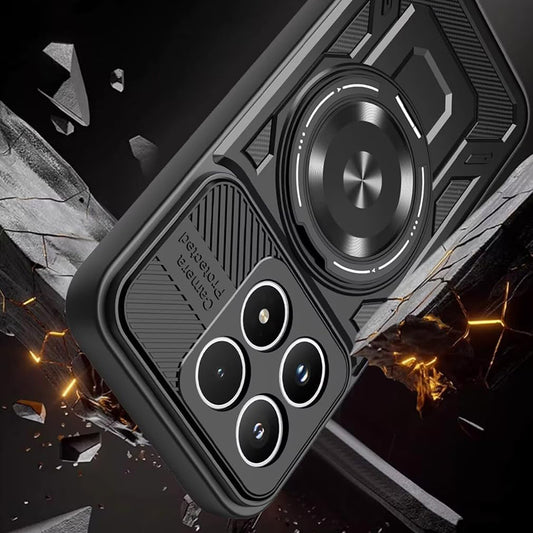 Hoes voor Xiaomi 17, Techsuit, RuggedCam, Zwart
