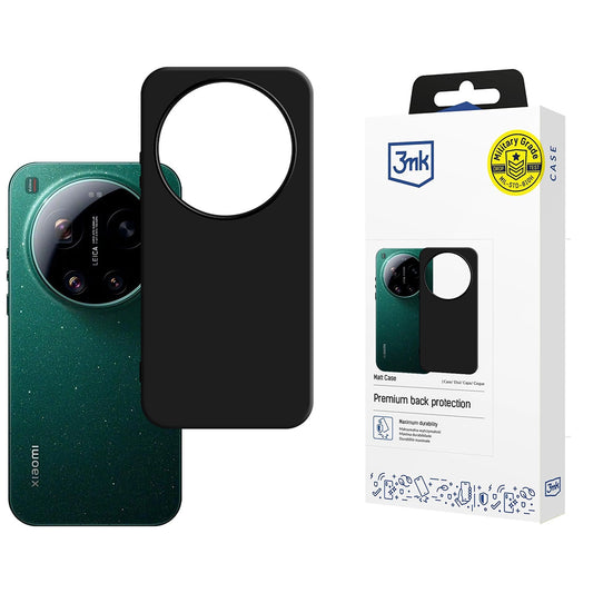 Hoes voor Xiaomi 17 Ultra, 3MK, Zwart