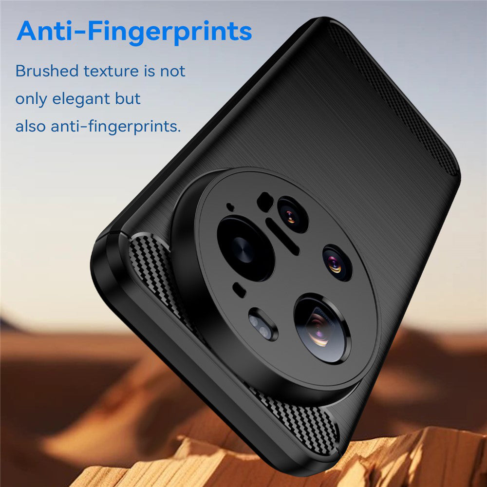 Hoes voor Xiaomi 17 Ultra, Techsuit, Carbon, Zwart