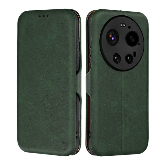 Hoes voor Xiaomi 17 Ultra, Techsuit, Safe Wallet Plus, Groen