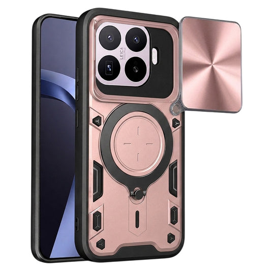 Hoes voor Xiaomi 17T Pro, Techsuit, CamGuard Pro, Roze Goud