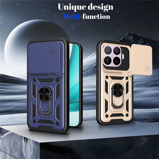 Hoes voor Xiaomi 17T Pro, Techsuit, CamShield, Goudkleurig