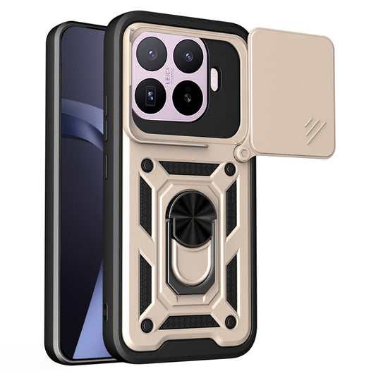 Hoes voor Xiaomi 17T Pro, Techsuit, CamShield, Goudkleurig