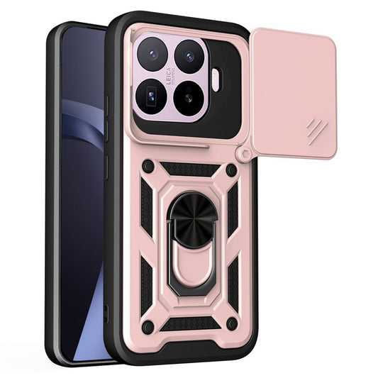Hoes voor Xiaomi 17T Pro, Techsuit, CamShield, Roze Goud