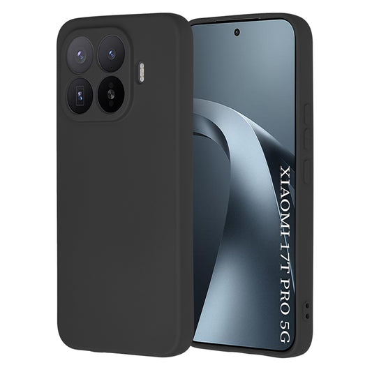 Hoesje voor Xiaomi 17T Pro, Techsuit, SoftFlex, Zwart