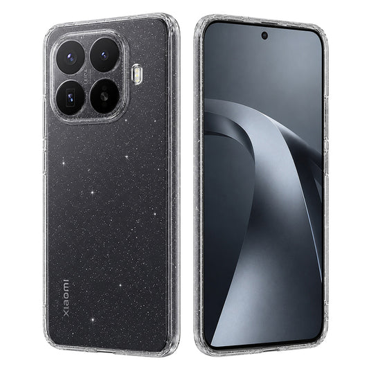 Hoesje voor Xiaomi 17T Pro, Techsuit, SparkleSkin, Transparant