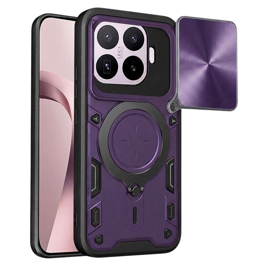 Hoes voor Xiaomi 17T, Techsuit, CamGuard Pro, Paars