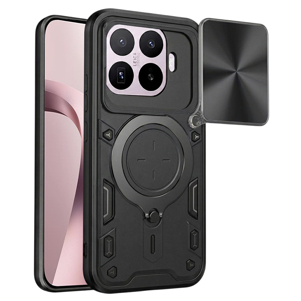 Hoes voor Xiaomi 17T, Techsuit, CamGuard Pro, Zwart